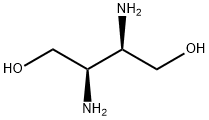 (2R,3R)-2,3-DIAMINOBUTANE-1,4-DIOL Structural