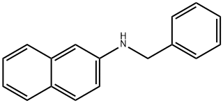 N-BENZYL-B-NAPHTHYL-AMINE Structural