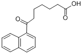 7-(1-NAPHTHYL)-7-OXOHEPTANOIC ACID Structural