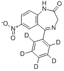 NITRAZEPAM-D5 Structural