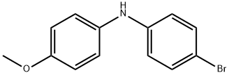 4-Bromo-4’-methoxydiphenylamine Structural