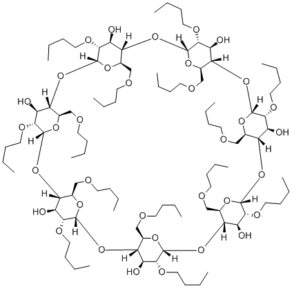 HEPTAKIS(2,6-DI-O-''BUTYL)-BETA-CYCLODEXTRIN**** Structural