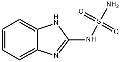 Sulfamide, 1H-benzimidazol-2-yl- (9CI) Structural