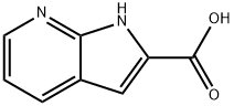 1H-PYRROLO[2,3-B]PYRIDINE-2-CARBOXYLIC ACID Structural