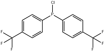 BIS(4-TRIFLUOROMETHYLPHENYL)CHLOROPHOSPHINE Structural