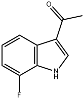 Ethanone, 1-(7-fluoro-1H-indol-3-yl)- Structural