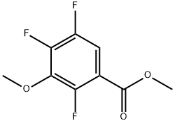 2,4,5-Trifluoro-3-methoxy-benzoic acid methyl ester Structural