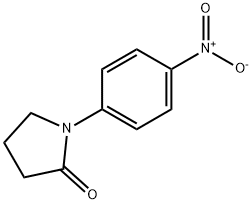 1-(4-NITROPHENYL)-2-PYRROLIDINONE Structural