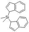 DIMETHYLBIS(INDENYL)SILANE Structural