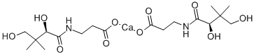 Calcium D-Pantothenate Structural