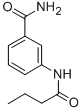 3-(N-butyrylamino)benzamide