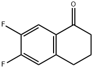 6,7-DIFLUORO-1-TETRALONE Structural