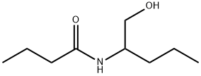Butanamide,  N-[1-(hydroxymethyl)butyl]- Structural