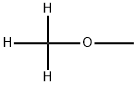 DIMETHYL-1,1,1-D3 ETHER (GAS) Structural