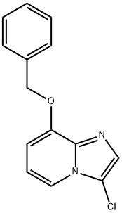 IMidazo[1,2-a]pyridine, 3-chloro-8-(phenylMethoxy)- Structural