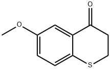 6-Methoxy-3,4-dihydro-2H-1-benzothiin-4-one Structural