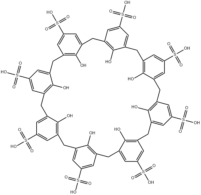 4-SULFOCALIX[8]ARENE Structural