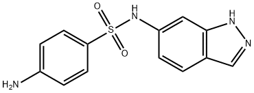 6-SULFANILAMIDOINDAZOLE Structural