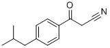 BENZENEPROPANENITRILE, 4-(2-METHYLPROPYL)-B-OXO-