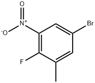 5-BroMo-2-fluoro-3-nitrotoluene Structural