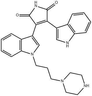 BISINDOLYLMALEIMIDE VII Structural