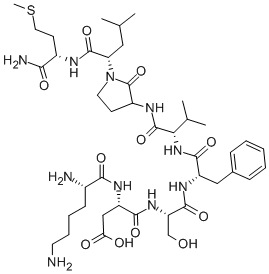 [LYS3, GLY8-R-GAMMA-LACTAM-LEU9]NEUROKININ A (3-10)