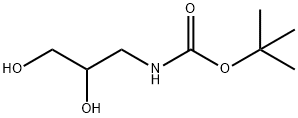 BOC-(RS)-3-AMINO-1,2-PROPANEDIOL Structural