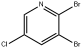 2,3-Dibromo-5-chloropyridine Structural Picture