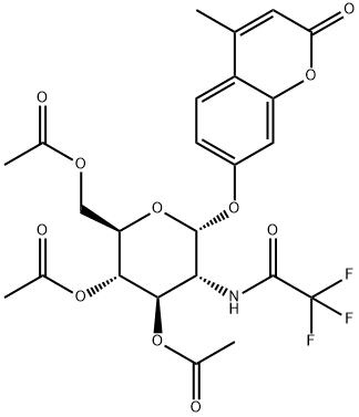 4-Methylumbelliferyl3,4,6-tri-O-acetyl-2-deoxy-2-trifluoroacetamido-a-D-glucopyranoside