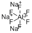 Trisodium hexafluoroaluminate Structural