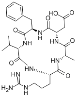 CYCLO(-ARG-ALA-ASP-D-PHE-VAL)