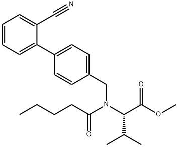 Valsartan cyano analog methyl ester Structural