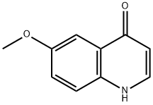 4-HYDROXY-6-METHOXYQUINOLINE Structural