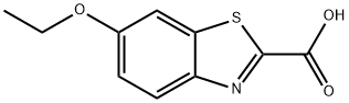 2-Benzothiazolecarboxylicacid,6-ethoxy-(6CI,8CI) Structural