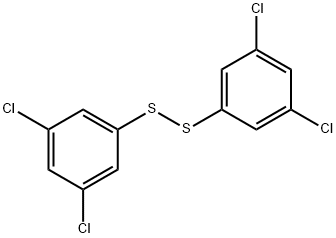 3,3',5,5'-TETRACHLORODIPHENYL DISULFIDE Structural