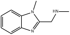 N-METHYL-N-[(1-METHYL-1H-BENZIMIDAZOL-2-YL)METHYL]AMINE Structural