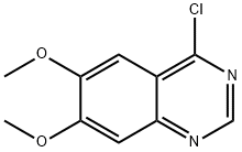 4-Chloro-6,7-dimethoxyquinazoline  Structural