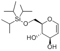 6-O-(TRIISOPROPYLSILYL)-D-GLUCAL Structural