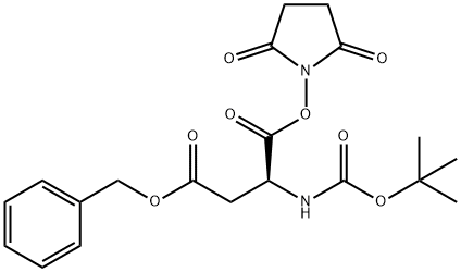 BOC-ASP(OBZL)-OSU Structural