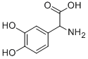 AMINO-(3,4-DIHYDROXY-PHENYL)-ACETIC ACID Structural