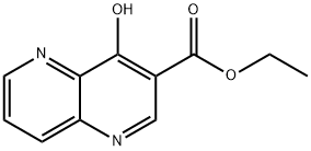 4-HYDROXY-[1,5]NAPHTHYRIDINE-3-CARBOXYLIC ACID ETHYL ESTER Structural