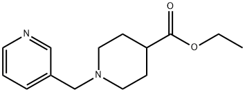 ETHYL 1-(3-PYRIDYLMETHYL)PIPERIDINE-4-CARBOXYLATE Structural