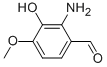 2-AMINO-3-HYDROXY-4-METHOXYBENZALDEHYDE Structural