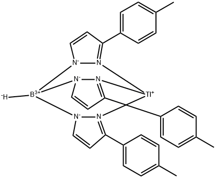 HYDROTRIS(3-P-TOLYLPYRAZOL-1-YL)BORATE THALLIUM SALT Structural