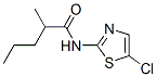 Valeramide,  N-(5-chloro-2-thiazolyl)-2-methyl-  (8CI) Structural