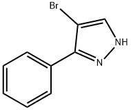 4-BROMO-3-PHENYL-1H-PYRAZOLE Structural