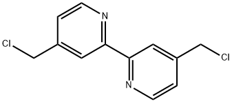 4,4'-Bis(chloromethyl)-2,2'-bipyridyl Structural