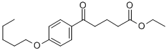 ETHYL 5-OXO-5-(4-PENTYLOXYPHENYL)VALERATE Structural