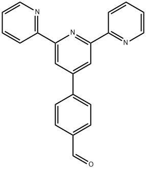 4-(2,2':6',2''-TERPYRIDIN-4'-YL)BENZALDEHYDE Structural