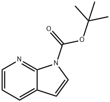 1-Boc-7-azaindole Structural